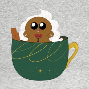 Gingerbread Man Hot Chocolate T-Shirt